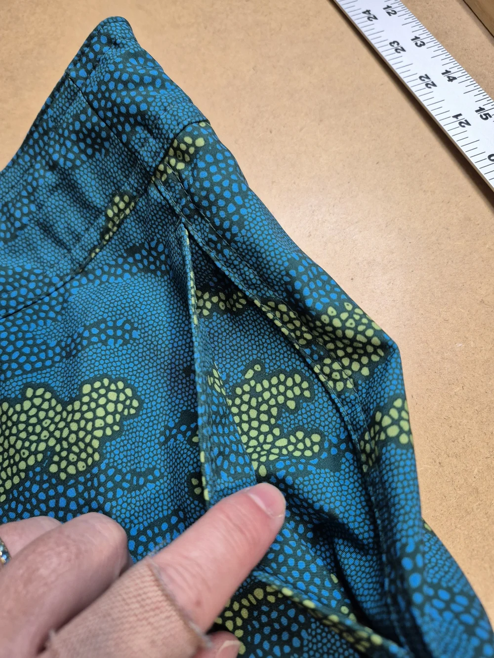 Men's Teal & Green Camouflage Swim Board Shorts 4399/5